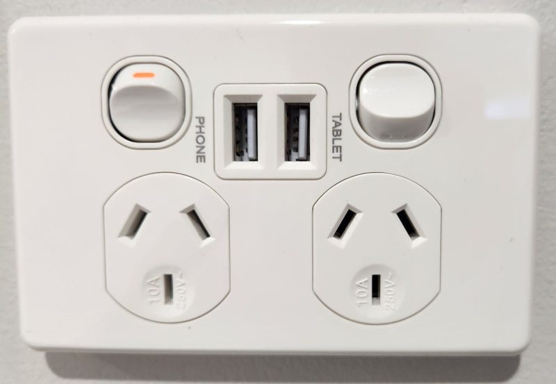 USB Charging Points Electrician Karana Downs